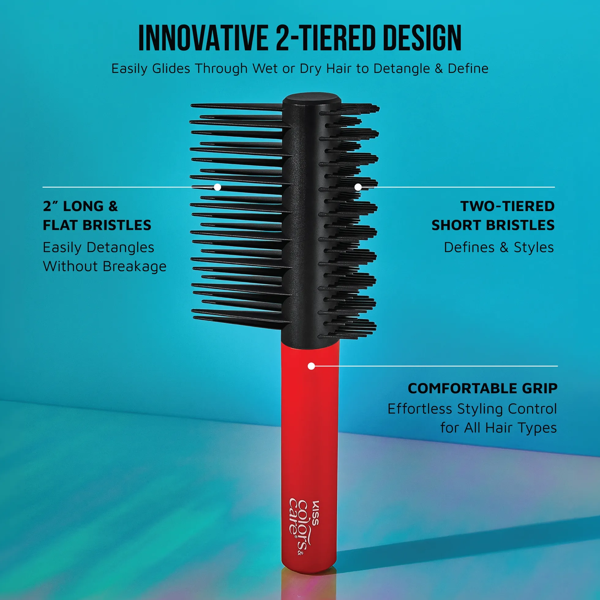 2 in 1 Detangle Brush