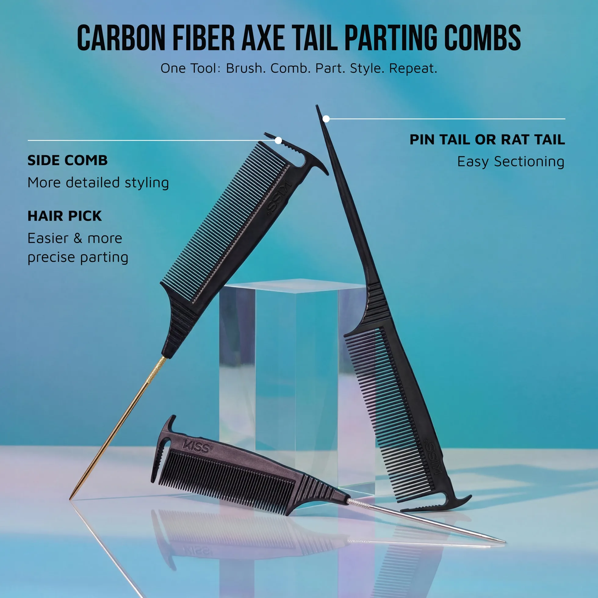 Axe Pin Tail Comb