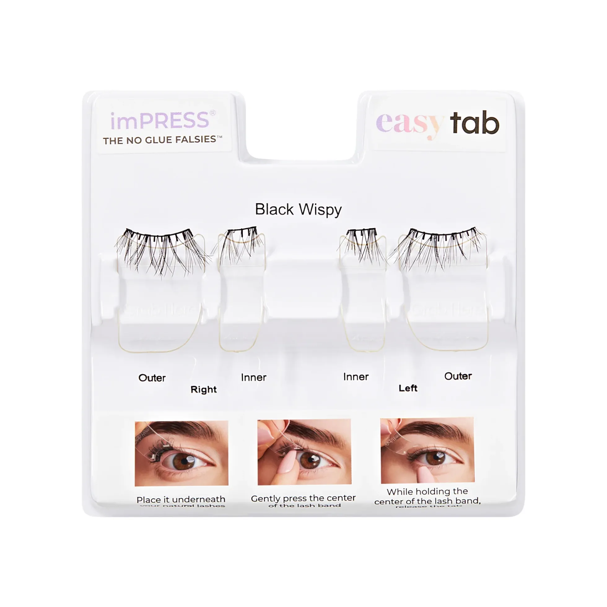 Black Wispy | 1 Pair of Half Lash & 2 Clusters