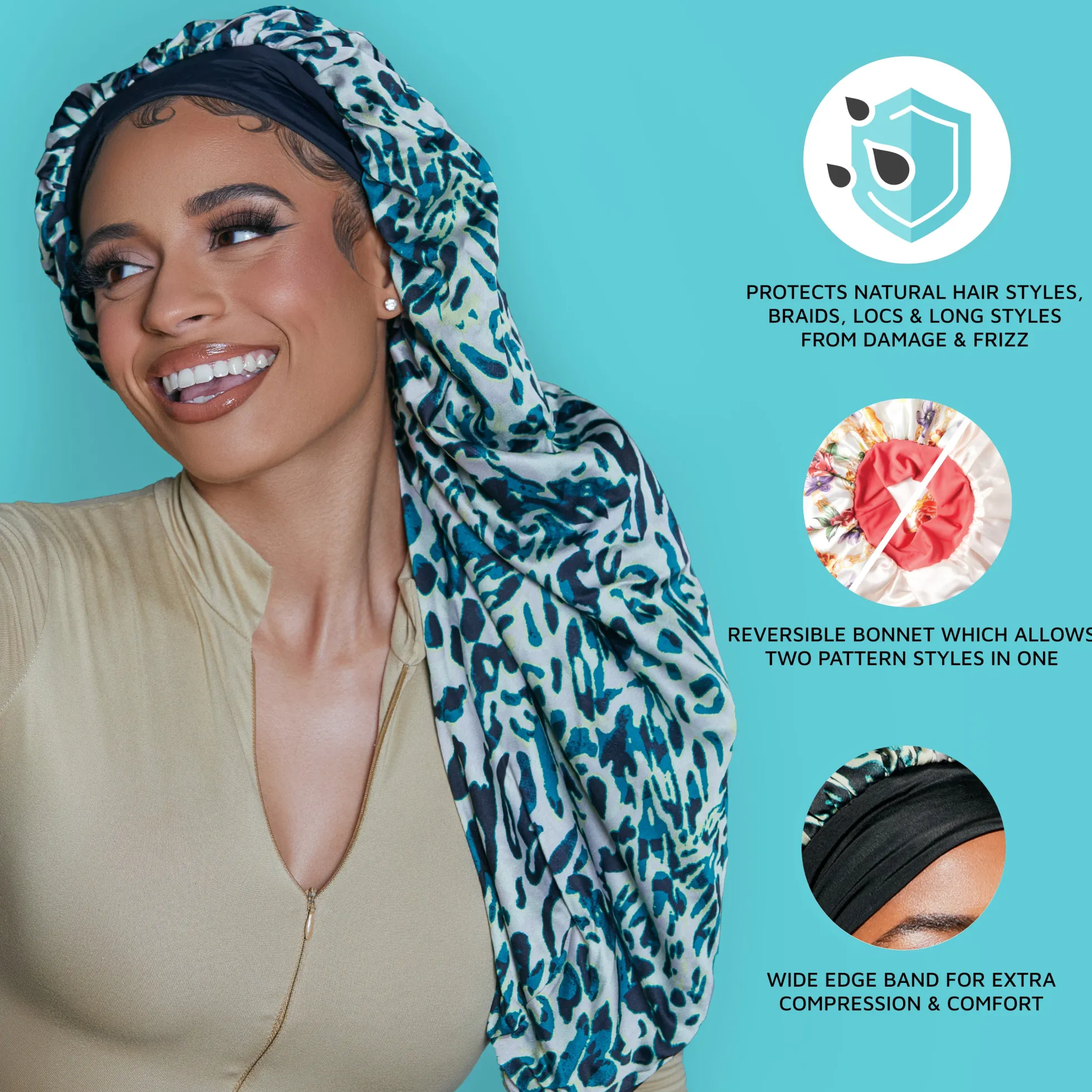 Braid Bonnet Cap