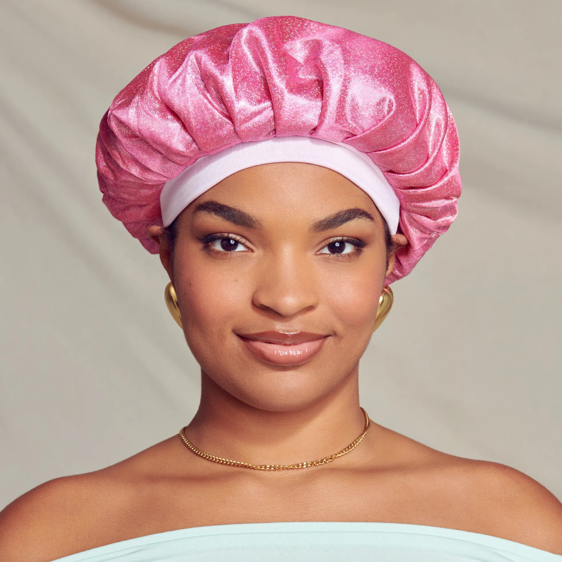Glitter Bonnet Cap