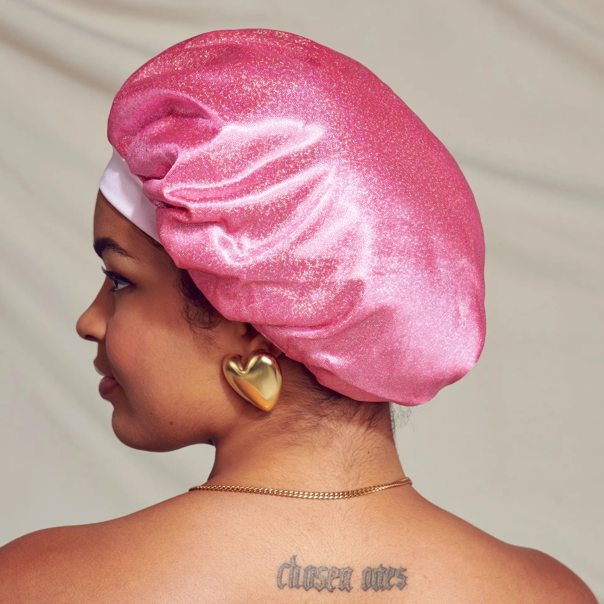 Glitter Bonnet Cap