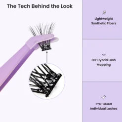 Natural/Volume/Wispy | 60 Individual Lashes