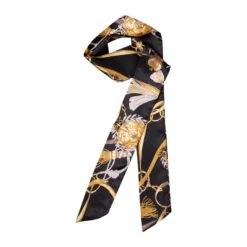 Silky Satin Edge Scarf